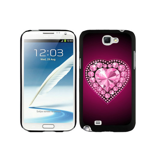 Valentine Diamond Heart Samsung Galaxy Note 2 Cases DOI | Women